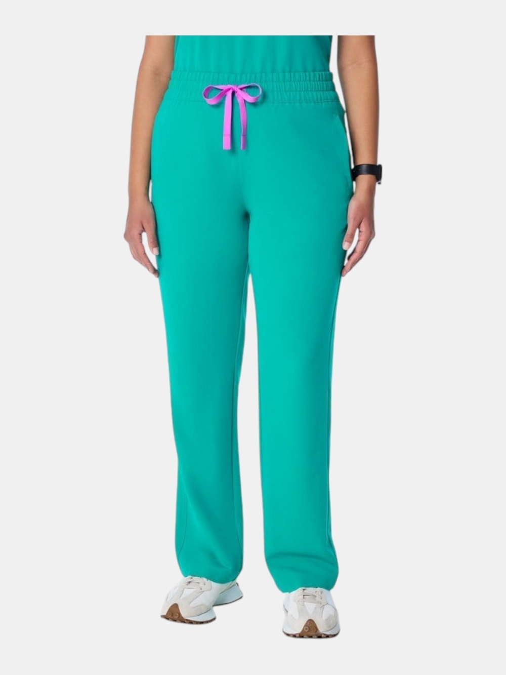 Figs Lagoon High Waisted Salida Straight Leg Scrub